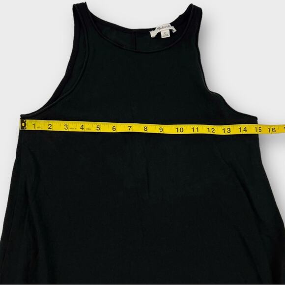 Madewell Softfade Cotton Cover-Up Tank Dress Black Size XS - Picture 7 of 7